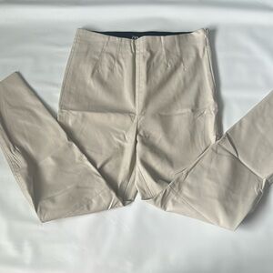 Zara faux leather high waist pants